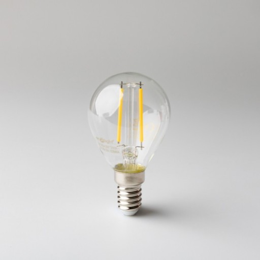 LED žiarovka E14 2W teplá farba 220-240V AC dekoratívna