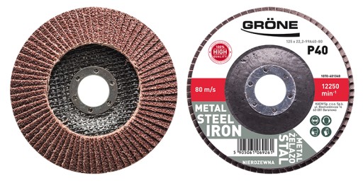 Lamelové koleso 80 Grone 125 mm