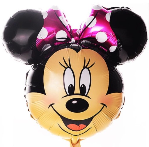 Fóliový balónik Minnie Mouse Head narodeniny 1.-99