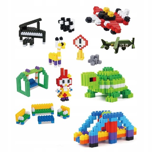 Little Genius Bricks 118420 Priestorová konštrukcia 160 prvkov