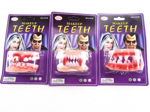 UMELÉ HALLOWEENSKÉ UPÍRSKE ZUBY