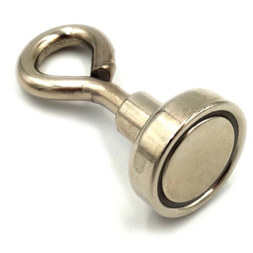 Neodymový magnet N42 16x6 mm 12kg s držiakom EAR