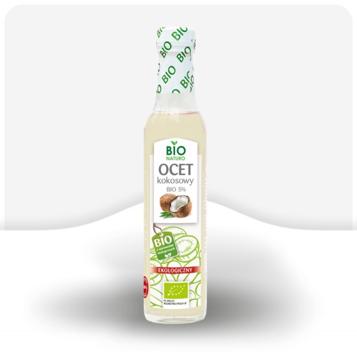 Kokosový ocot 0,05 250 ml bionaturo