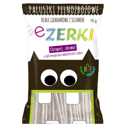 Biele sezamové grahamové tyčinky 70g - Ezerki