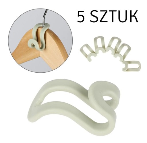 ORGANIZÁTOR NA ŠATNÍK HÁČIKY NA VEŠIAKY 5 KS