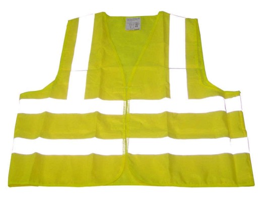 ŽLTÁ REFLEXNÁ BEZPEČNOSTNÁ VESTA CE XL