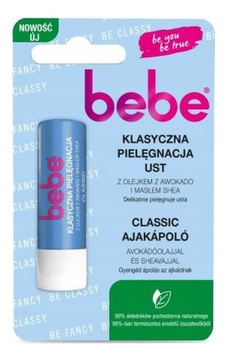 Ebebe Ochranný rúž s avokádom a bambuckým olejom
