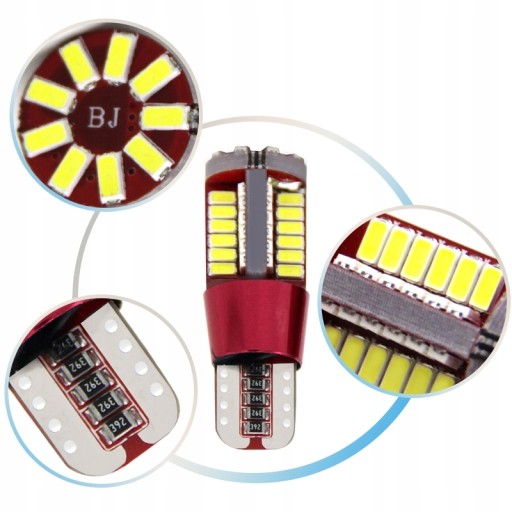 LED W5W T10 PARKOVÁ ŽIAROVKA 57 LED CANBUS 360°