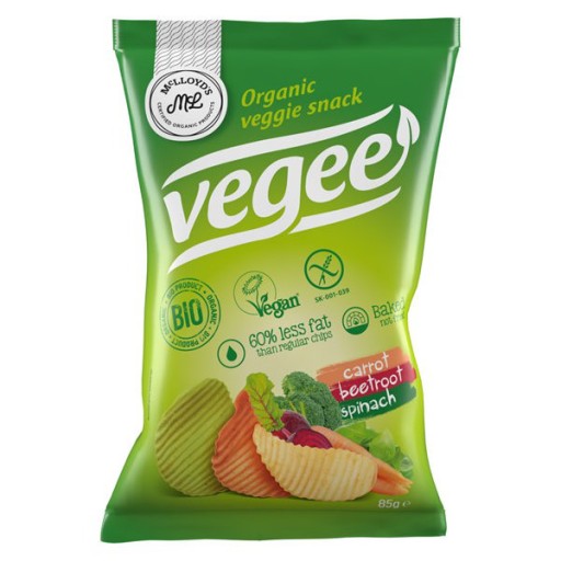 BIO bezlepkové zeleninové lupienky 85g