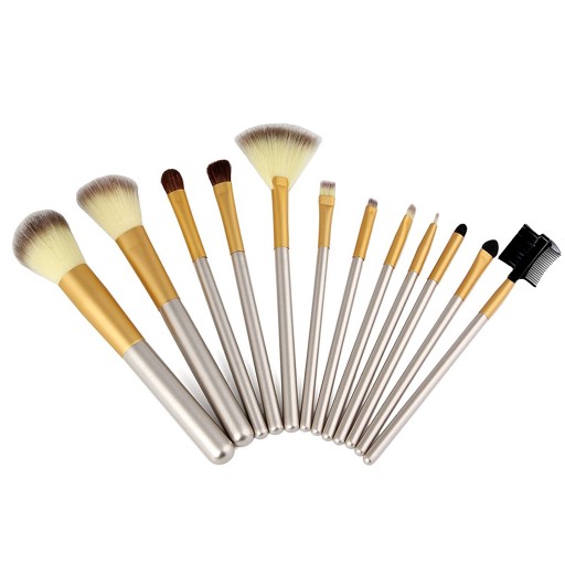 SADA PROFESIONÁLNYCH ŠTETEC NA MAKEUP 12 KS PÚZDRA