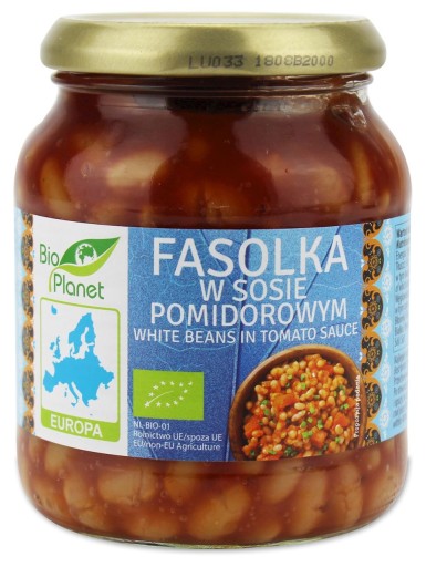 FAZUĽA V BIO RAJČINKOVEJ Omáčke 360 g - BIO PLANÉTA
