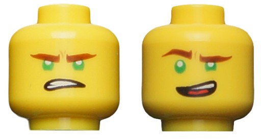 LEGO 3626cpb1890 figúrky HEAD HEAD NOVÉ (1g)