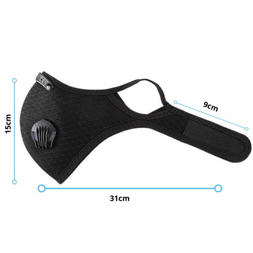 Antivírusová Antismogová maska + 3 FILTRE