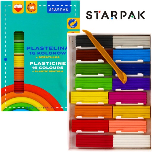VLNITÝ PLASTIK, 16 FARIEB, STIERKA