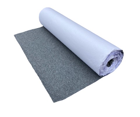 Samolepiaca plsť 350g/m2 jemná šedá 50x100cm