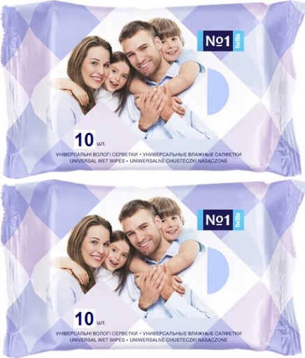 Bella vlhčené obrúsky s alantoínom 10 ks x2