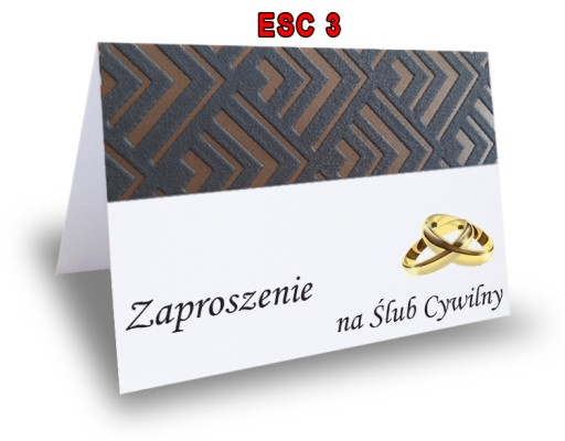 Pozvánky na civilný sobáš KRAJKA