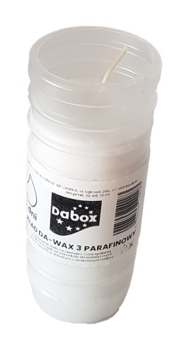 Vložka parafínovej sviečky 14 cm VOSK 3