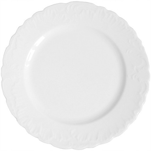 0001 TANIERE TANIERE 17 Biely ROKOKO ĆMIELÓW PORCELÁN