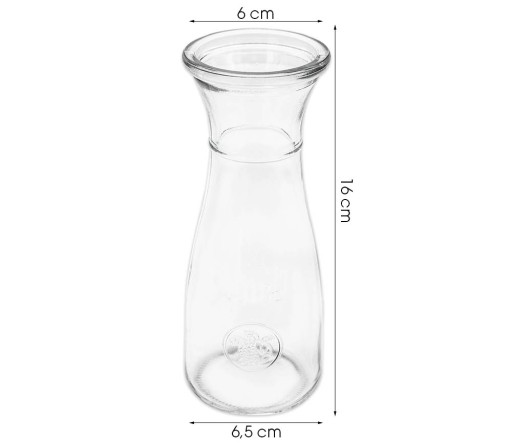 Karafa na víno Vodné džúsy s limonádou 0,25L Číra 250ml