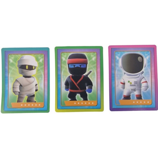 PREKVAPENIE STUMBLE GUYS + 3 ZBERATEĽSKÉ KARTY HERNÁ TAŠKA -