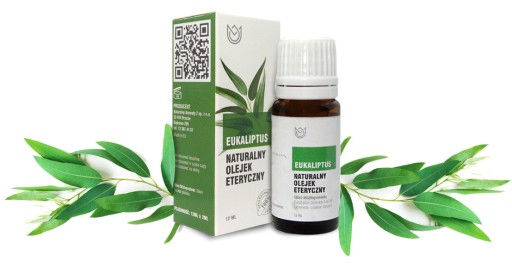 PRÍRODNÝ ESENCIÁLNY OLEJ EUKALYPTUS ESENCIÁLNE OLEJE VÔŇA 10ml RELAXY