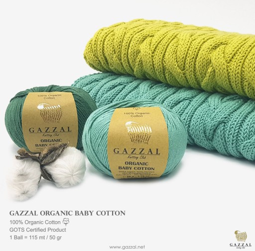 GAZZAL BIO BABY COTTON 434 tmavá džínsová priadza