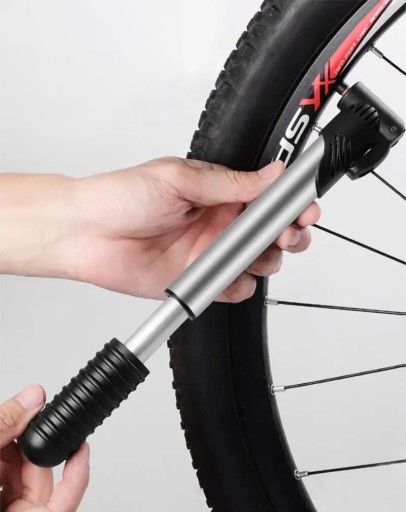 V5 TELESKOPICKÁ RUČNÁ PUMPA NA CYKLISTICKÚ ČERPADLO NA CESTOVANIE + ADAPTÉR NA VENTIL