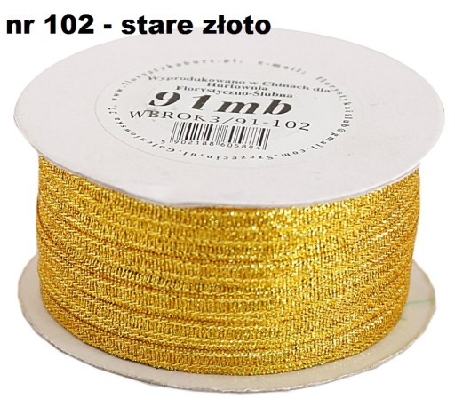 Stuha trblietavá 3mm/91m, 10 farieb