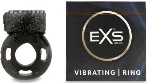 Vibračný erekčný krúžok EXS Vibrating Ring - silné pocity pre vás oboch