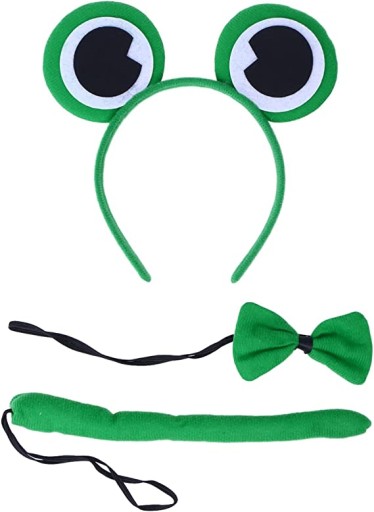 SADA FROG TIE TAIL EYES 3 ELEMENTS