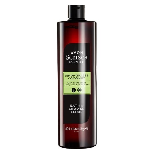 Elixír do kúpeľa a sprchy Citrónová tráva a kokos 500 ml 05413
