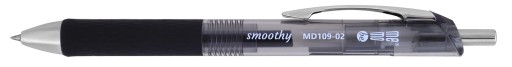MemoBe Smoothy gélové pero 0,5 mm čierne x5