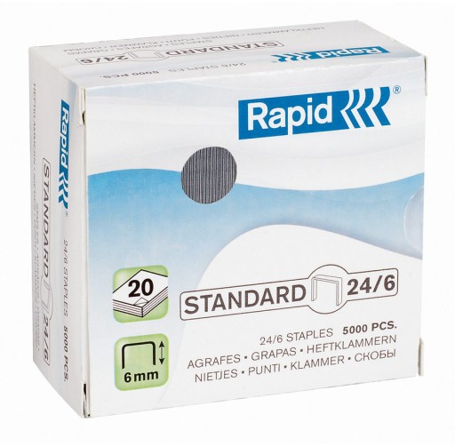 RAPID Štandardné 24/6 5M sponky 24859800
