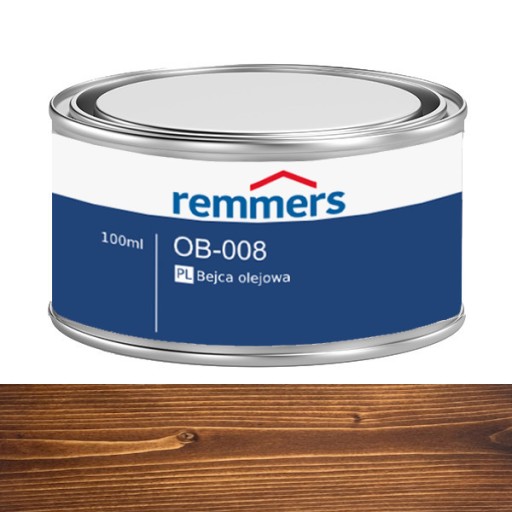 Remmers OB-008 0,1L Olejová lazúra HWS-112 Orech