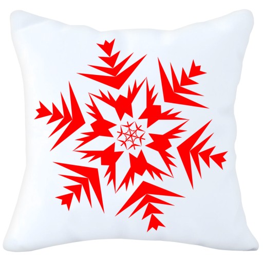 DEKORATÍVNY VANKÚŠEK 40x40 VIANOČNÁ SNEHULIENKA