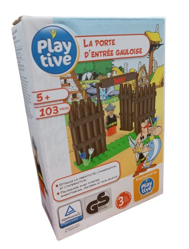 Stavebnice Asterix a Obelix pre deti Sada galskej brány 103 prvkov