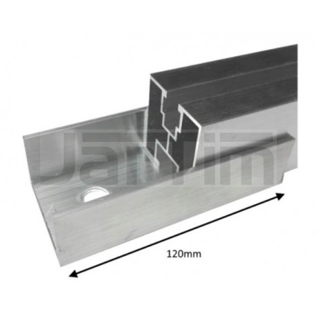 PROFILOVÝ KONEKTOR 40x40 L 120mm Fotovoltaika