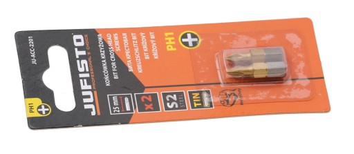 SKRUTKOVACIE HROTY PH1 x 25 mm TITÁNOVÉ BROTY 2 ks