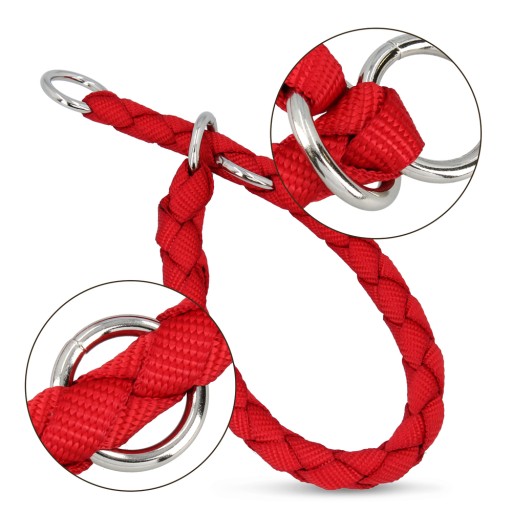 Obojok Cavo, S: 25–31 cm/Ø 12 mm, červený