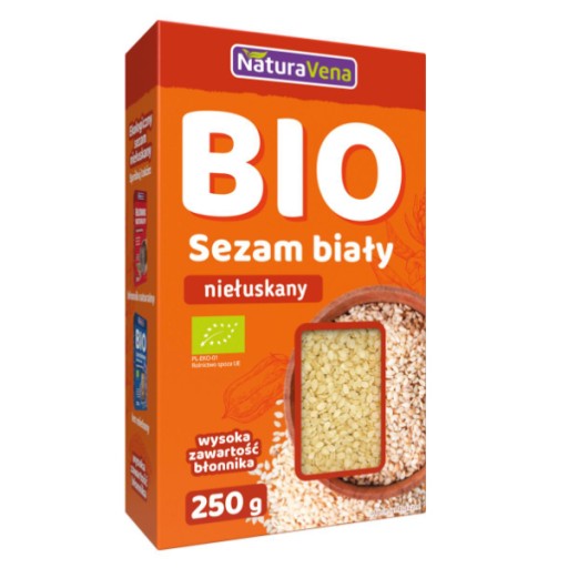 BIO biely nelúpaný sezam 250g
