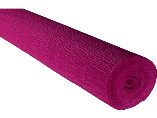 Krepový papier, CRIPPLED ITALIAN Papier ružový Cyclamen 180g Krepový 572 BISKUPI