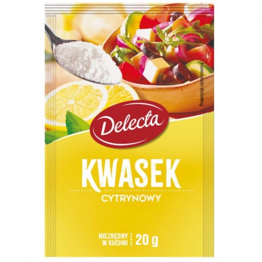 DELECTA KYSELINA CITRÓNOVÁ 20g