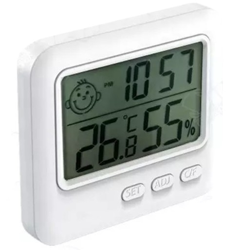 DIGITÁLNY TEPLOMER HYGROMETER PRIESTOROVÁ METEOSTANICA S DISPLEJOM AG780