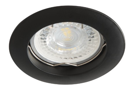 VIDI CTC-5514-B bodové stropné svietidlo, čierne, Kanlux