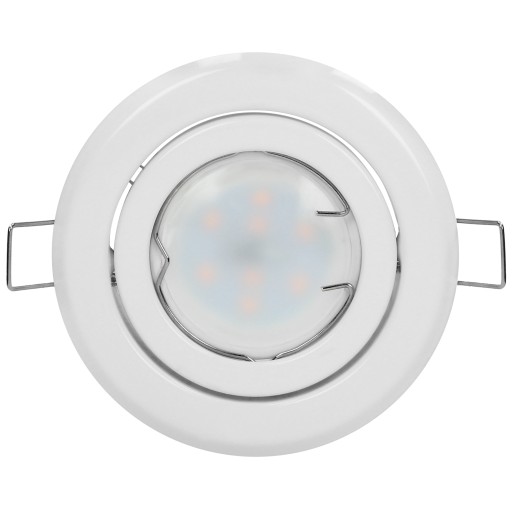 POHYBLIVÁ HALOGÉNOVÁ LAMPA + GU10 5W NEUTRÁLNA LED ŽIAROVKA 4000K + ZÁSUVKA