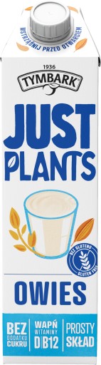 Rastlinný nápoj Oats Tymbark Just Plants 1l