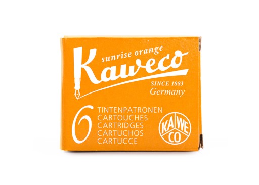 Kazety Kaweco Sunrise Orange 6 ks.