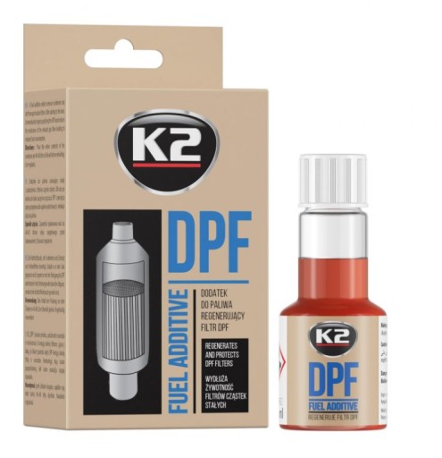 K2 DPF 50 ML PALIVOVÁ ADITÍVA CHRÁNI DPF FILTRE