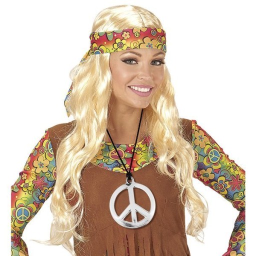 STRIEBORNÝ NÁHRDELNÍK HIPPIE PACIFIC